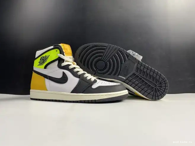 Rep 555088-118 JORDAN HIGH AIR GOLD' 1 'VOLT OG RETRO 0617
